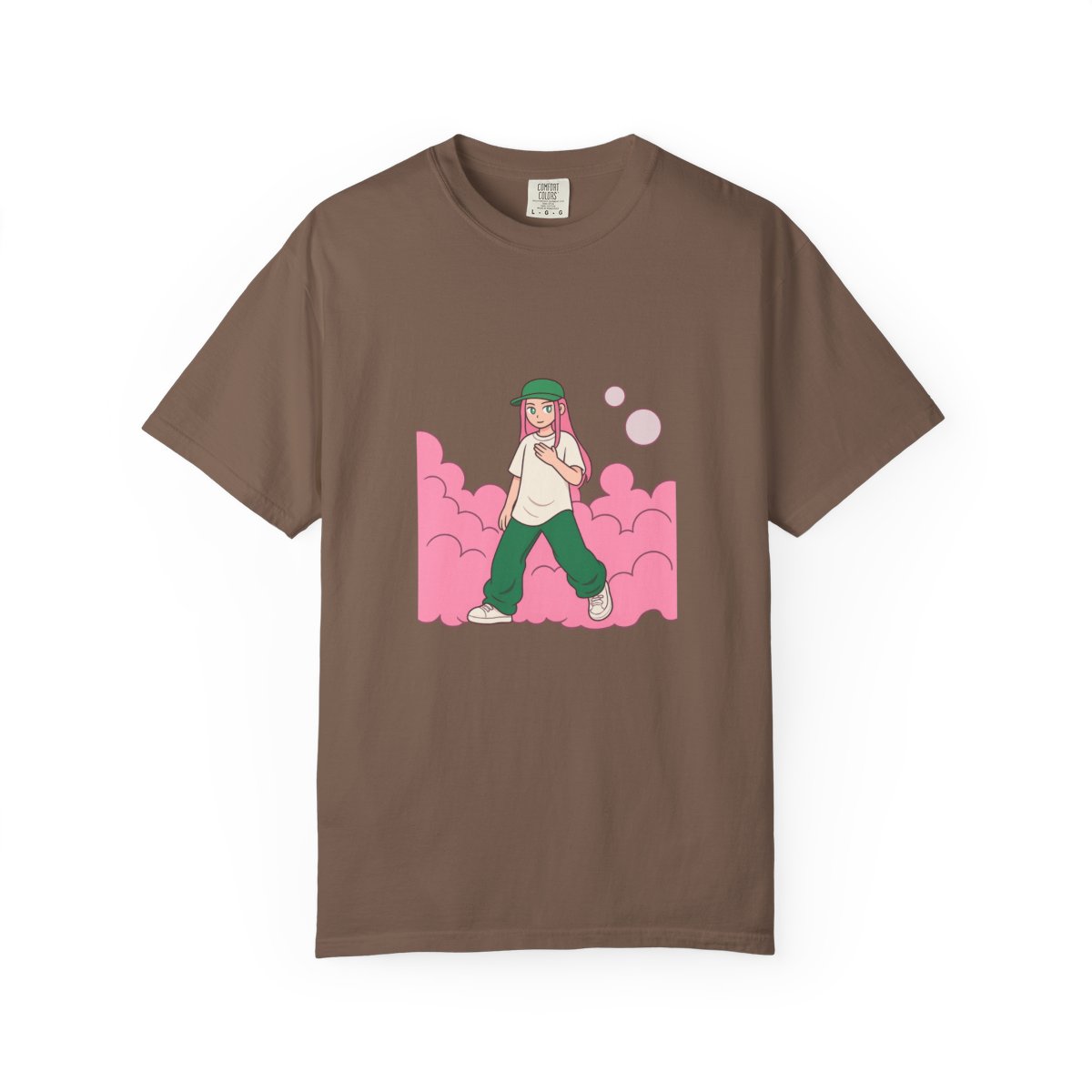 Young Miko Bold Oversized Text Reggaeton T-Shirt - alternate angle 2, merchandise