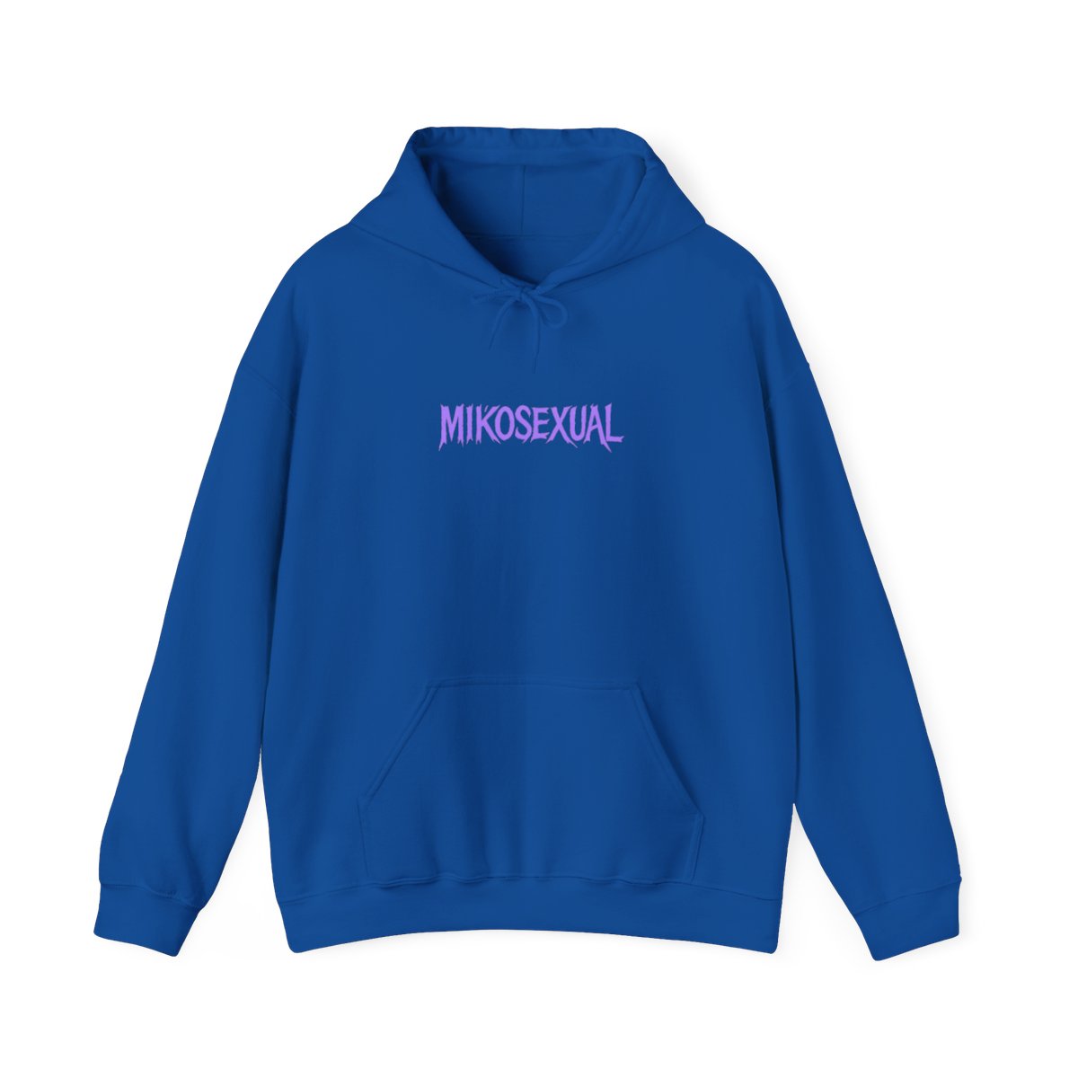 Mikosexual Purple White Graphic Hoodie - Official Hoodies merchandise