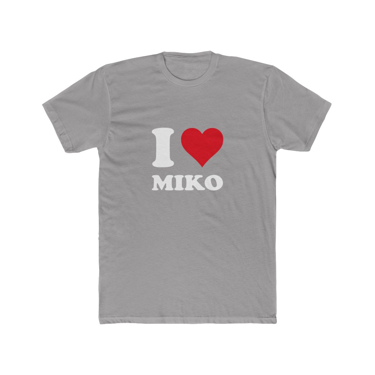 I Heart Miko Love Stories Graphic T Shirt - Bold Pet Fan Gift