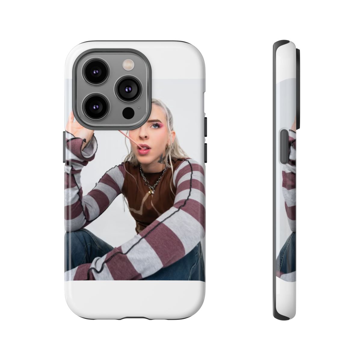 Young Miko Phone Case - alternate angle 1, merchandise
