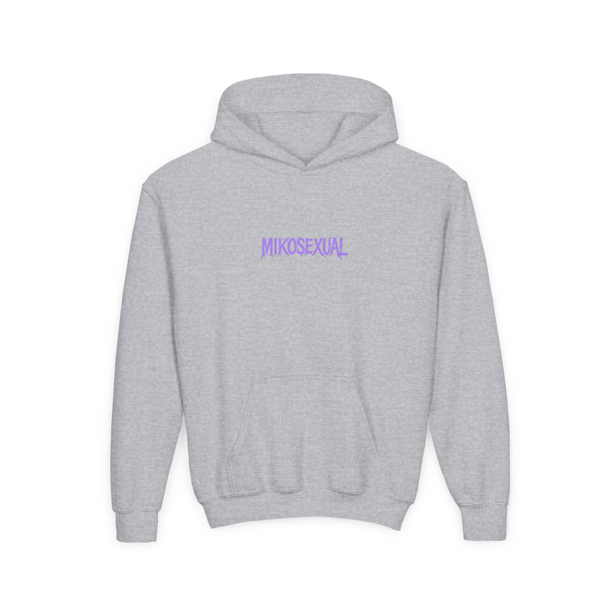Mikosexual Purple White Graphic Kids Hoodie - Official Hoodies merchandise