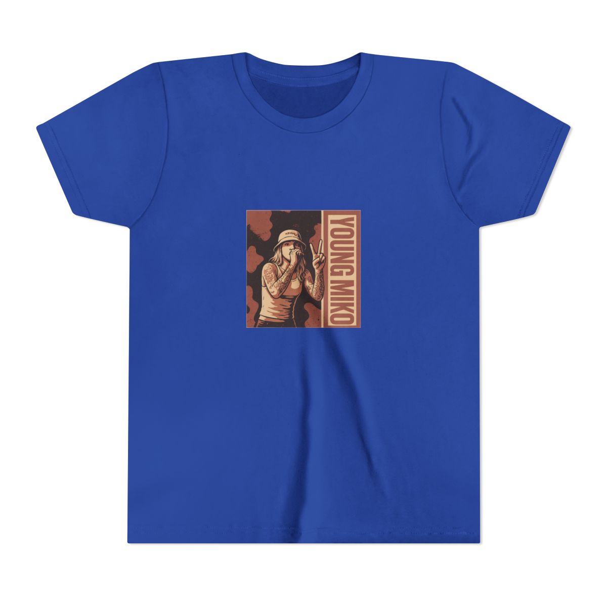 young miko // Brown Vintage Kids T Shirt - Official T-Shirts merchandise