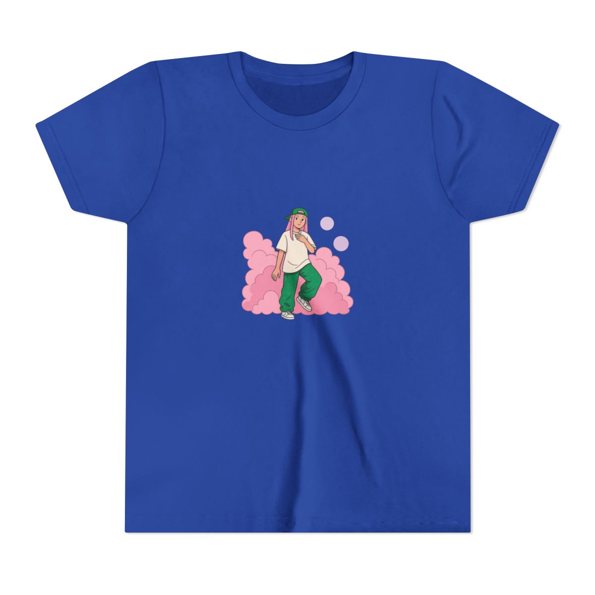 Young Miko Bold Oversized Text Reggaeton Kids T-Shirt - alternate angle 5, merchandise