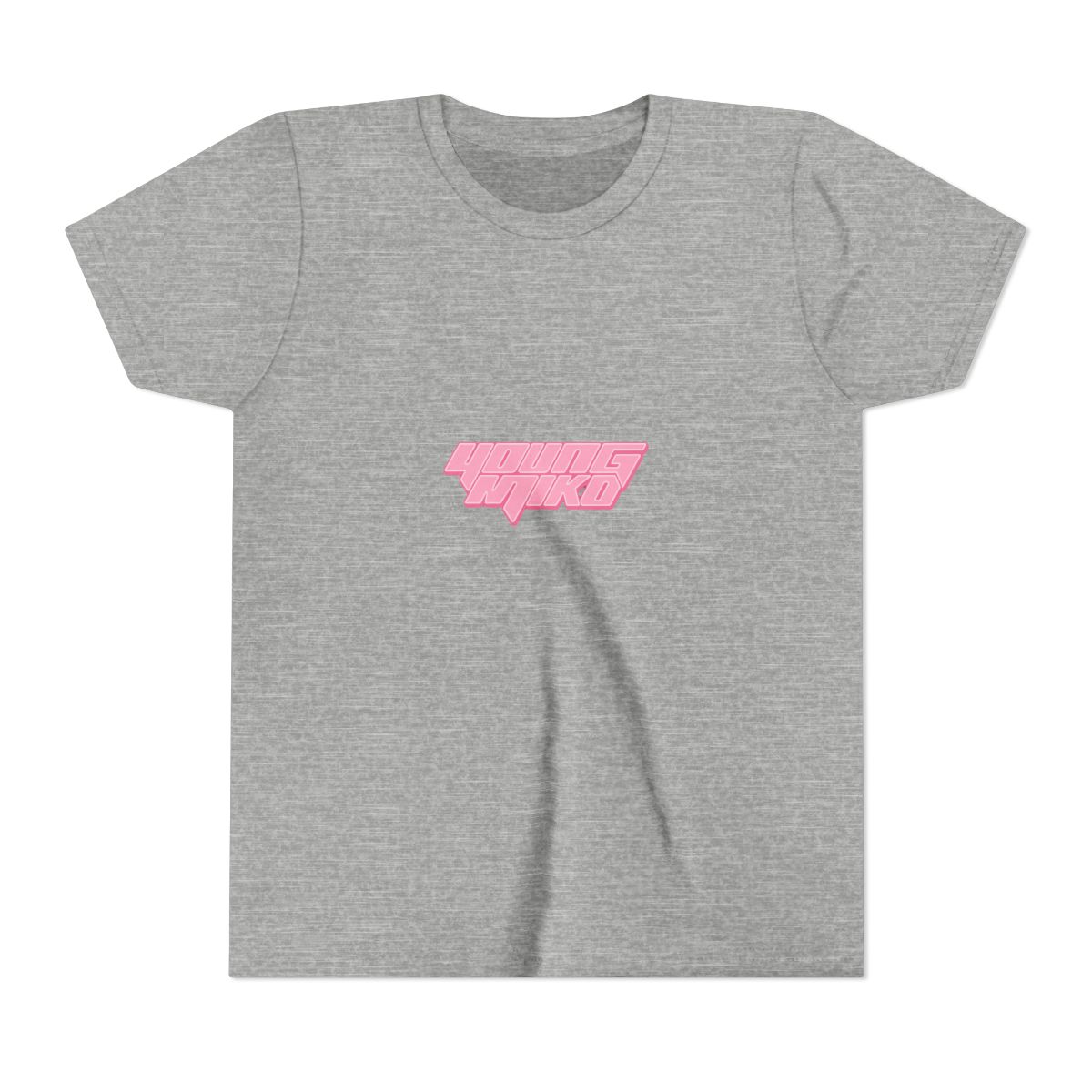 Young Miko Bold Reggaeton Rap Kids T Shirt - alternate angle 2, merchandise