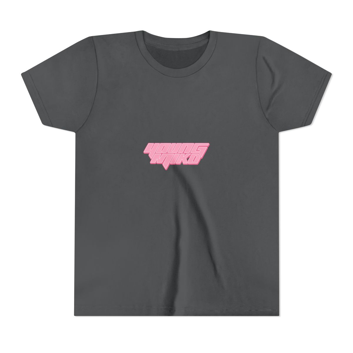 Young Miko Bold Reggaeton Rap Kids T Shirt - alternate angle 4, merchandise