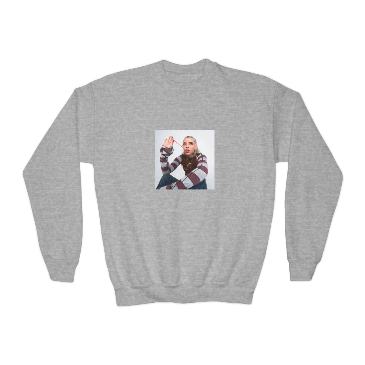 Young Miko Crewneck Kids Sweatshirt