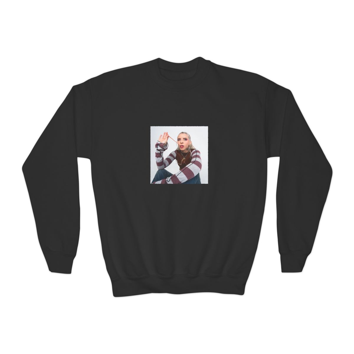 Young Miko Crewneck Kids Sweatshirt - Official Sweatshirts merchandise