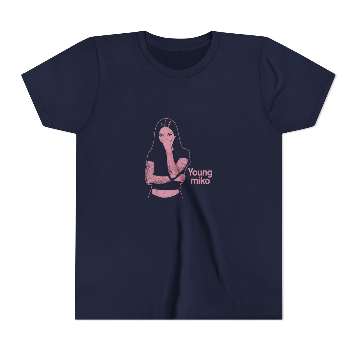 Young Miko Rapper Bold Graphic Kids T-Shirt - Official T-Shirts merchandise