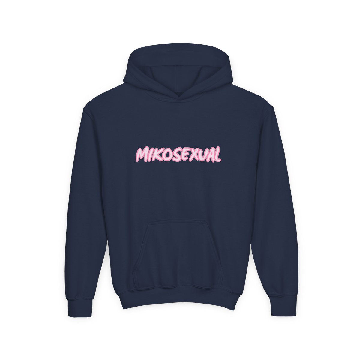 Young Miko Sweater, Baby Miko, Mikosexual, Trap Kitty Merch, Heavy Blend™ Hooded (Kids) - alternate angle 4, merchandise